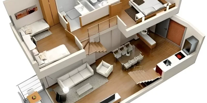 Interior Multifungsi Rumah Kecil