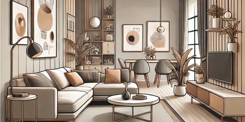 desain interior ruang tamu